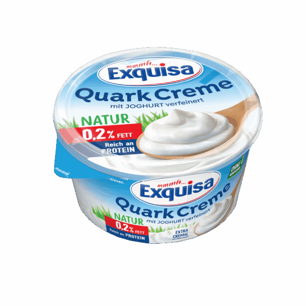 Exquisa Quark Creme 0,2% yndyrë 6/500g