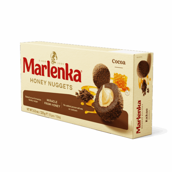 Marlenka toptha mjalti me kakao 12/235gr