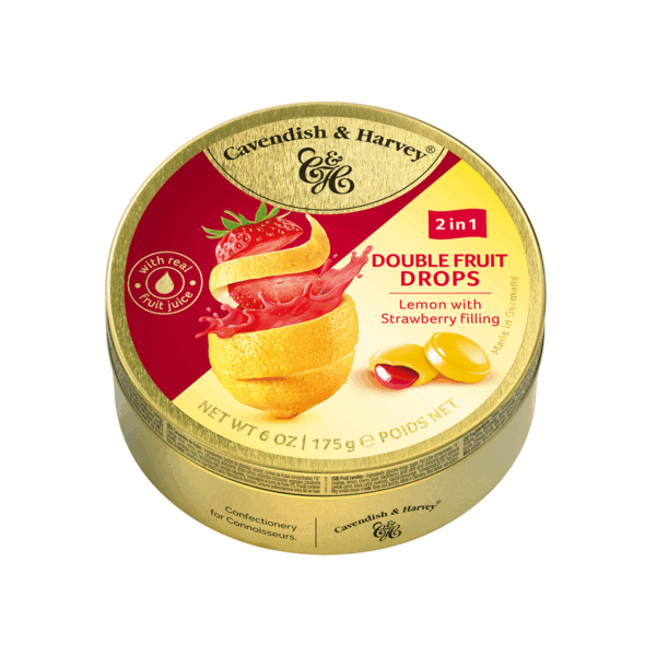 Bonbon Duo Fruit Lemon/Dredhëz 9/175g