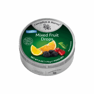 Sugar Free Mixed Fruit drops 9/175gr