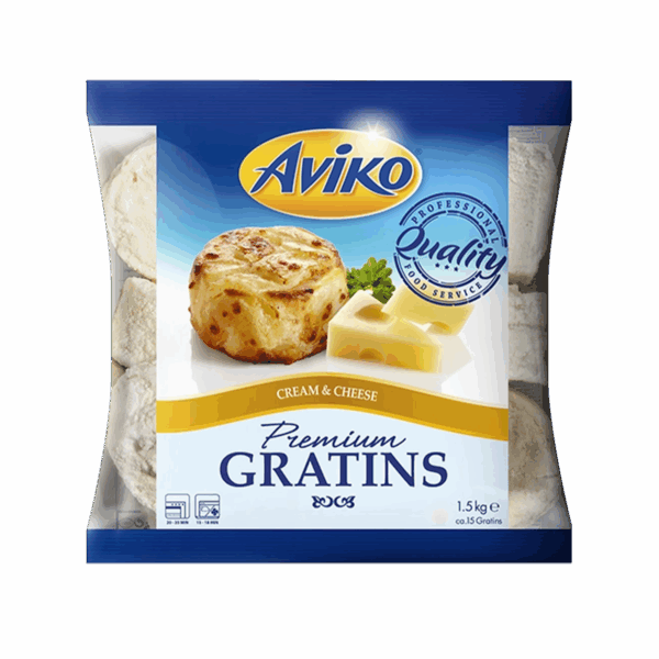Aviko Gratins Cream&Cheese 6/1500gr