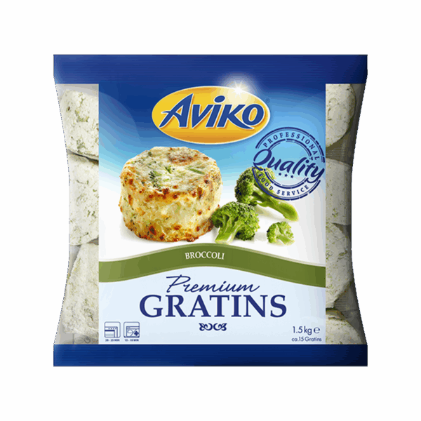 Aviko Gratins Brokoli 6/1500gr