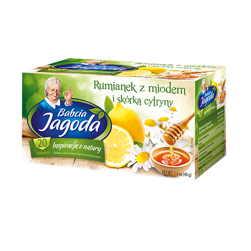 Çaj Mjaltë, Limon & Kamomil 6/40g