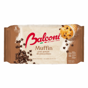 Muffin me copëza çokollate 12/240gr