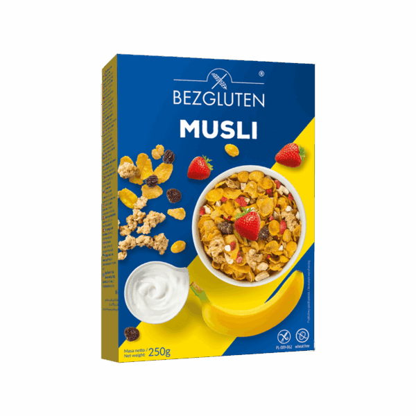 Musli pa gluten 9/250gr