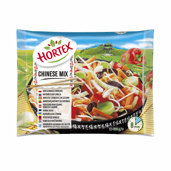 Hortex përzierje perimesh Kineze 16/400g