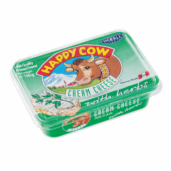 Happy Cow krem djathë me Erëza 18/150g