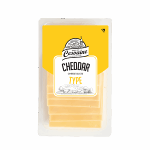 Djath cheddar në rriska 12/125g