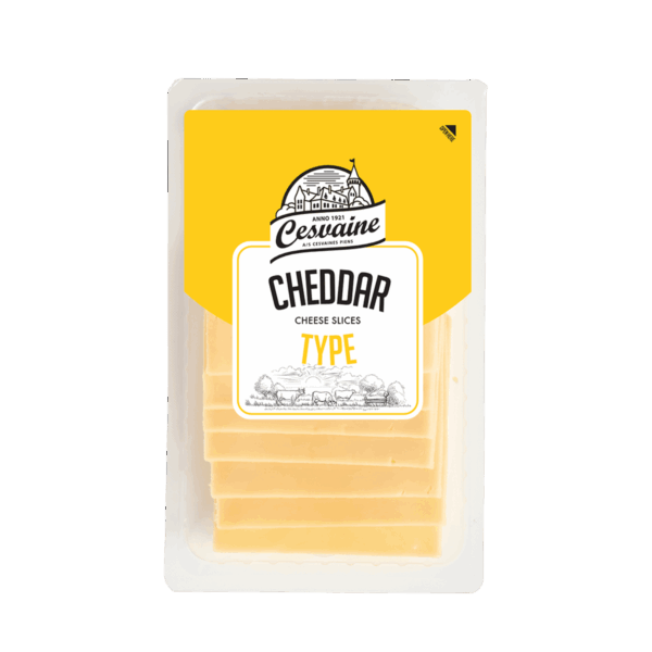 Djath cheddar në rriska 12/125g