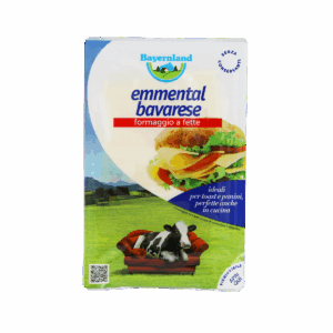 Kaçkavall Emmental në rriska 45% 12/140gr