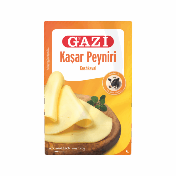 Gazi Kaçkavall rriska 42% yndyrë 12/125gr