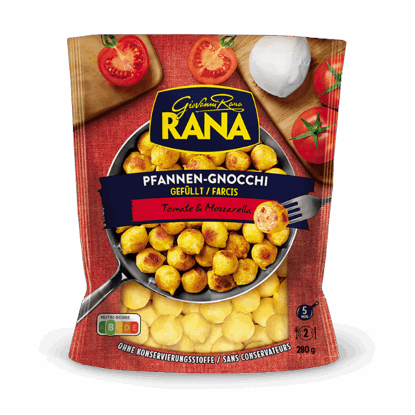 Rana Gnocchi Domate & Mozzarella 6/280gr