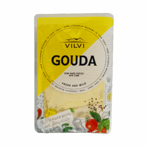 Kaçkavall Gouda në rriska 48% yndyrë 10/150g