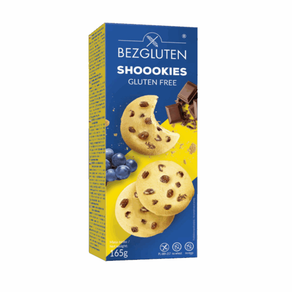 Biskota Shookies pa gluten 10/165gr