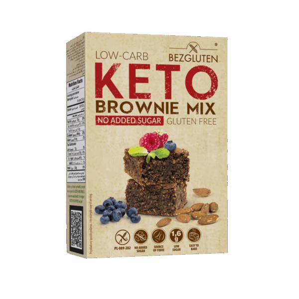 Keto Brownie Mix pa Gluten 10/150gr