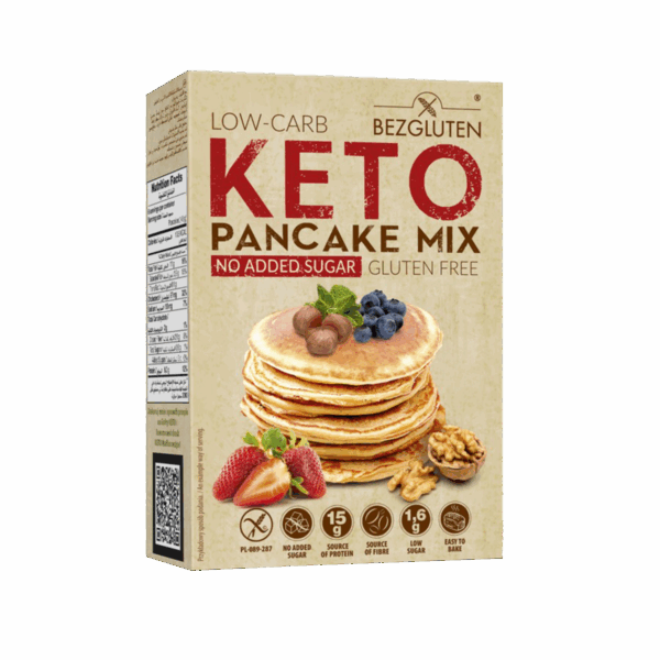 Keto Pancake Mix pa gluten 10/150gr