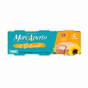 Tuna Mare Aperto në vaj luledielli 32/3x70gr