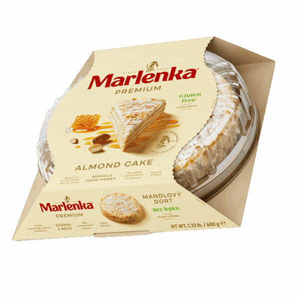 Marlenka Torte me bajame & mjaltë 6/600gr