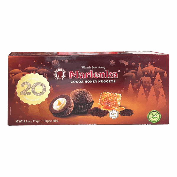 Marlenka toptha mjalti me kakao 12/235gr