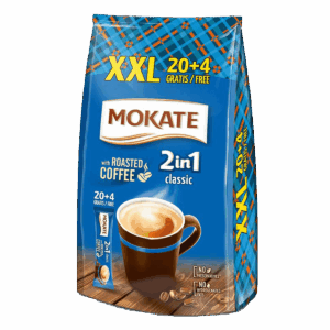 Mokate 2në1 në qese (20+4 gratis) 6/336gr