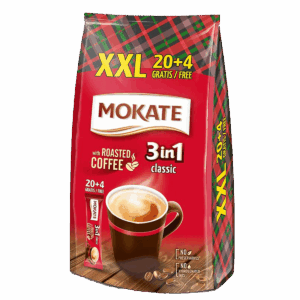 Mokate 3në1 në qese (20+4 gratis) 6/408gr