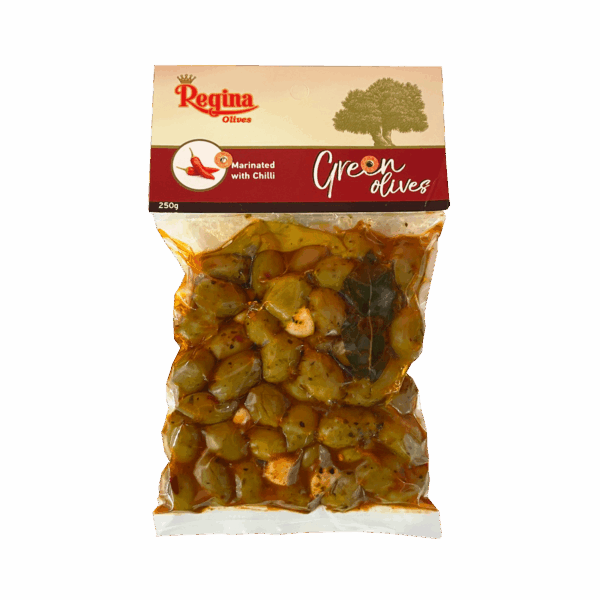 Ullinjë të gjelbër të marinuar djegës 12/250gr