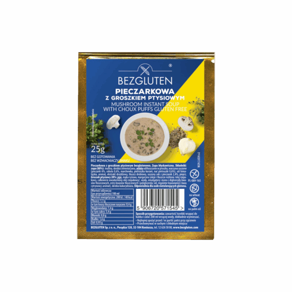 Supë Këpurdhash pa gluten 20/25gr