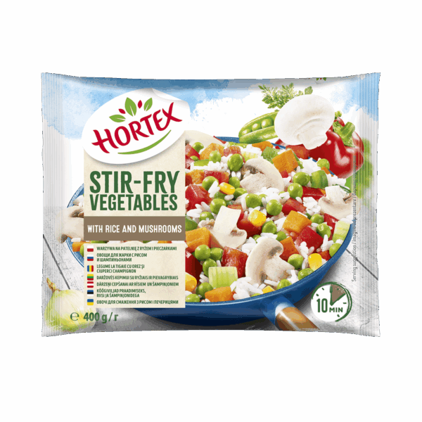 Hortex Perime të fërguara Oriz/Këpurdha 14/400g