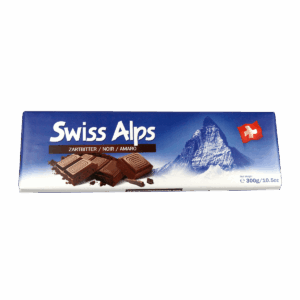 Swiss Alps çokollatë e zezë 10/300g