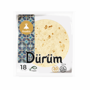 Tortilla Anadolu Durum 30cm 1440gr