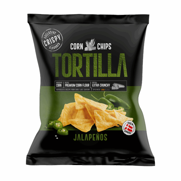 Tortilla Chips me salcë jalapeno 12/150gr