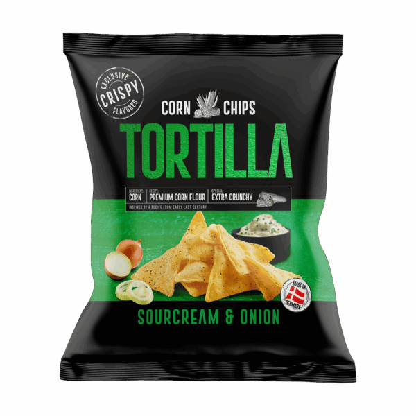 Tortilla me salcë kosi dhe qepë 12/150gr