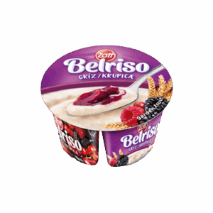 Zott Belriso Griz Fruta Mali 12/130g