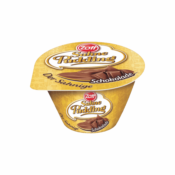Zott Sahne Pudding Choco 12/150gr