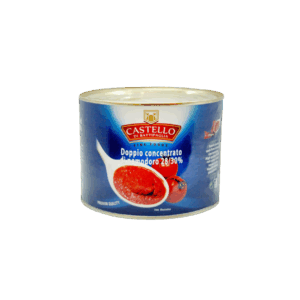 Salcë domatesh dyfish e koncentruar 28/30% 6/2,2kg