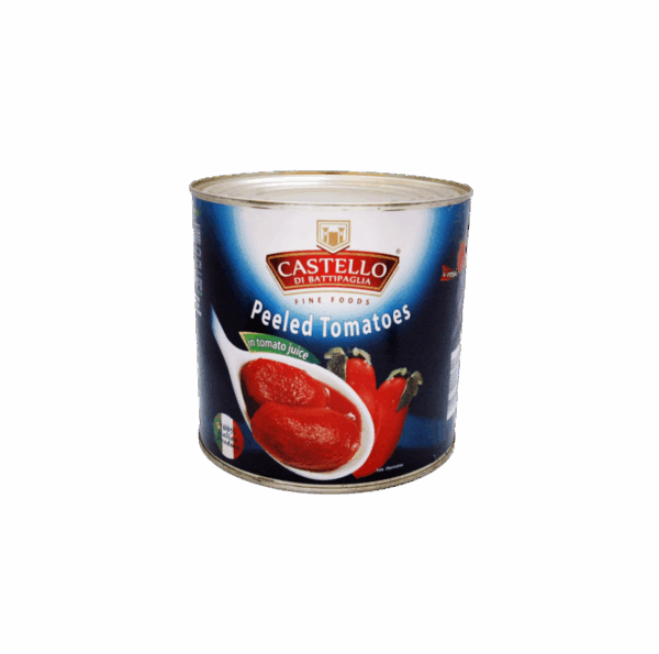 Domate të qëruara në lëng domatesh 6/2,5kg